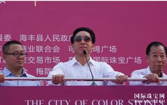 彩宝之都，载誉启航--中国海丰首届国际珠宝交易会隆重开幕